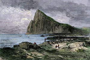 Mediterranean Sea Gallery: Rock of Gibraltar in the British Empire