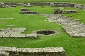 Water Gallery: Roman fort along Hadrians Wall in England