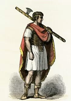 Roman lictor bearing the fasces