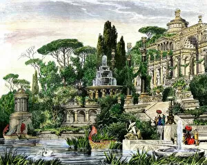 Garden Gallery: Roman villa