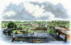 River Collection: Rome, Georgia, in the mid-1800s