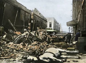 rubble san francisco earthquake 1906