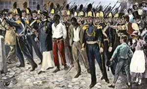 Runaways captured in Boston under the Fugitive Slave Act