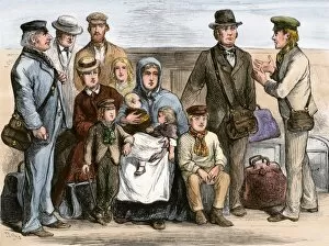 Port Of Entry Gallery: Russian emigrants to the USA, 1800s