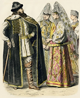 Robe Collection: Russian nobility of the 18th century