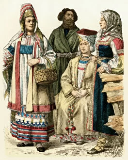 Basket Collection: Russian women and a Finn