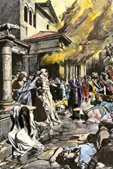 Disaster Gallery: Sack of Rome by the Vandals, 455 A.D