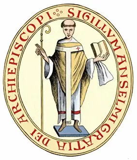 11th Century Collection: Saint Anselm