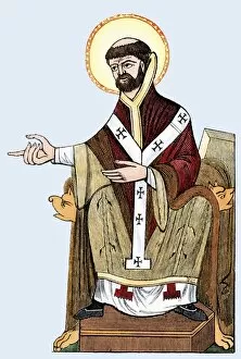 Theologian Collection: Saint Augustine of Canterbury