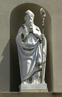 Roman Catholic Collection: Saint Augustine statue in St. Augustine, Florida