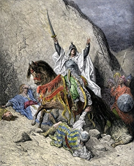 Saladin, commander of Muslim forces against the Crusaders