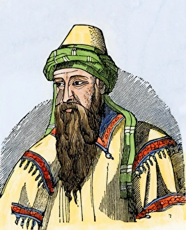 Christian Prints: Saladin, commander of Muslim forces which defeated the Third Crusade