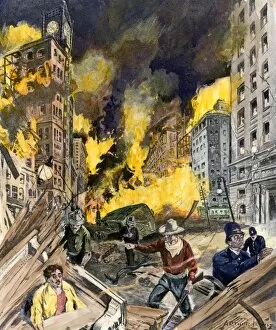Earthquake Gallery: San Francisco earthquake and fire, 1906