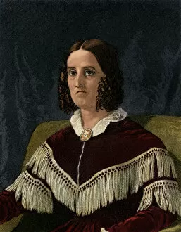 Dress Gallery: Sarah Childress Polk, wife of President Polk
