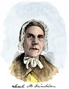 Auto Graph Prints: Sarah Moore Grimke, with her signature