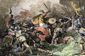 Armor Prints: Saxons defeated by William the Conqueror at the Battle of Hastings
