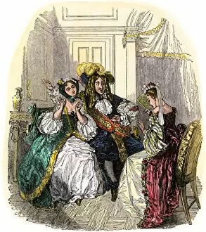 Theatre Gallery: Scene from a Moliere play