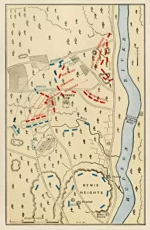 Continental Army Gallery: Second battle of Freemans Farm, Saratoga NY, 1777