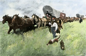 Settlers from Connecticut entering Ohio Territory after the American Revolution