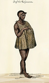 North Carolina Gallery: Shaman of Native Americans of colonial Virginia
