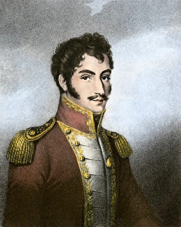 Latin American Prints: Simon Bolivar, El Libertador