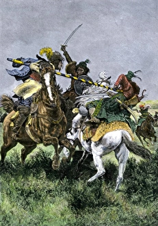 Lance Prints: Skirmish between Russian