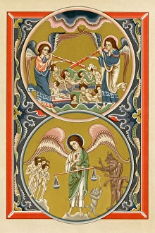 13th Century Collection: Souls called to the Last Judgment