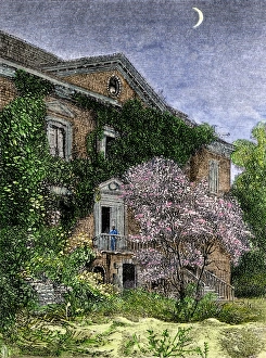 Plantation Gallery: South Carolina plantation house, 1800s
