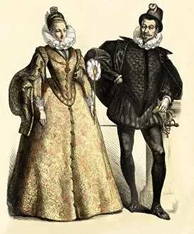 Clothing Gallery: Spanish nobility of the 1500s