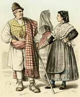 Native Costume Gallery: Spanish people from Murcia