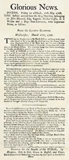 Legislation Gallery: Stamp Act repeal, 1766