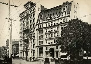 Company Collection: Standard Oil Company headquarters, New York City, 1880s