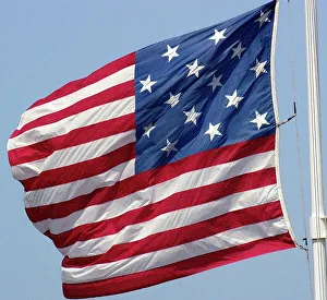 Flag Gallery: Star-spangled banner, the 15-star US flag