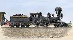 Steam Train Gallery: Steam locomotive 1850s