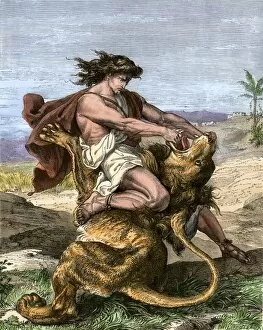 Jewish Gallery: Strength of Samson
