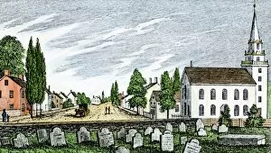 Church Collection: Swedesboro, New Jersey, in the early 1800s