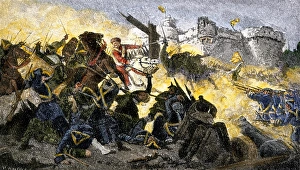 Conflict Prints: Swedish victorious over the Russians at the Battle of Narva