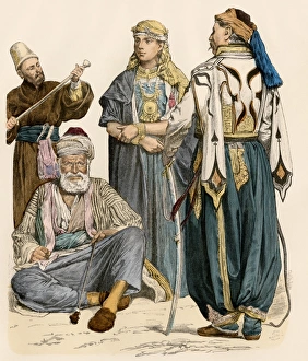 Turban Gallery: Syrian dervish and citizens