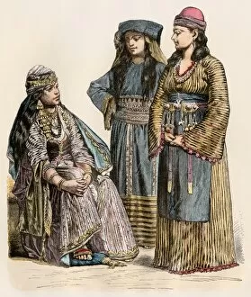 Mideast history Collection: Syrian women