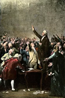 Protest Collection: Tennis Court Oath, French Revolution, 1789