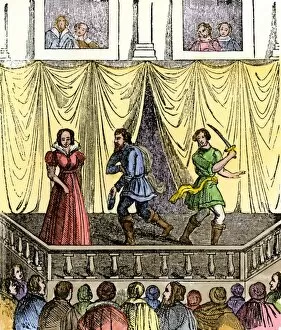Theater Gallery: Theatrical performance in the time of Shakespeare