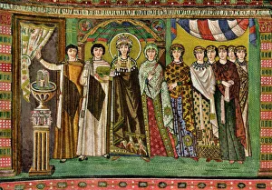 Byzantium Prints: Theodora, Empress of the Eastern Roman Empire