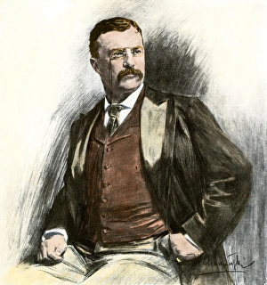Theodore Roosevelt, 1900, when nominated for Vice President