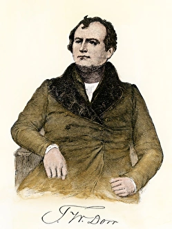 Rhode Island Prints: Thomas W. Dorr, rebellion leader in Rhode Island