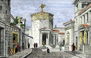 Meteorology Gallery: Tower of the Winds in Athens, ancient Greece