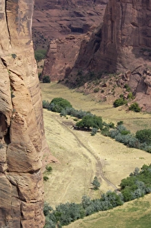 Trail in Canyon de Chelly, Arizona