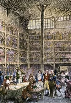 Abbey Collection: Tribunal during the French Revolution