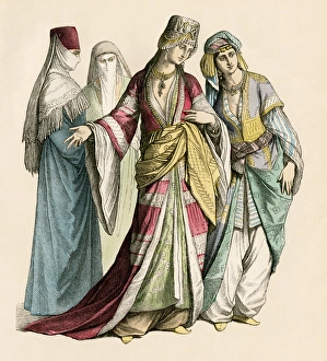 Turkish women in the royal household