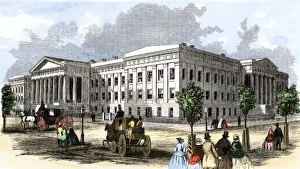 Pedestrian Prints: U. S. Patent Office, 1850s