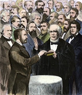 Inauguration Prints: Ulysses S. Grants inauguration for a second Presidential term